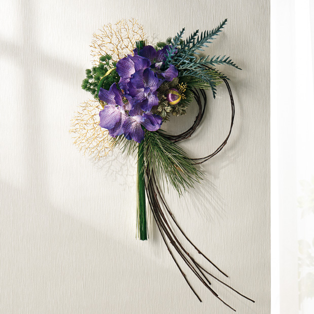 アートフラワーリース／バンダ