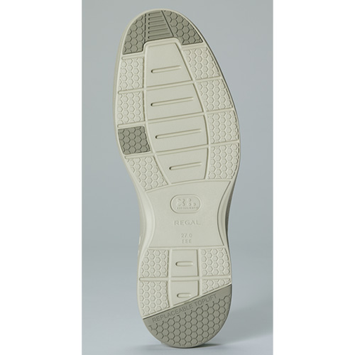 鹿革の軽量ウォーキングスリップオン