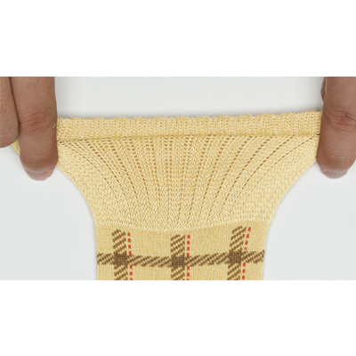 リッチェル編みチェックソックス/4色セット