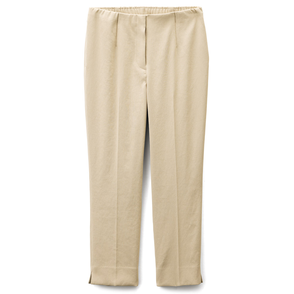 二重織りストレッチ･テーパードパンツ