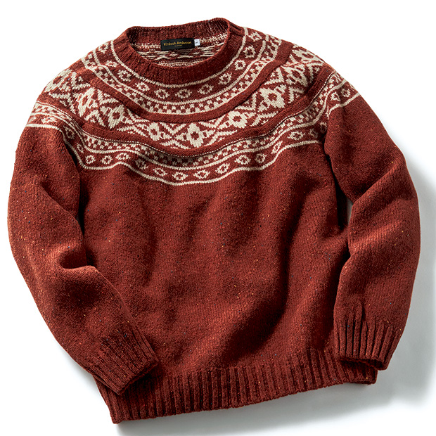 フェアアイル柄ノルディックセーター
