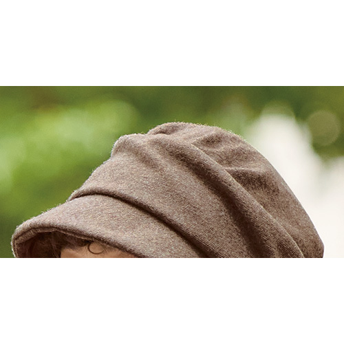 軽やかウールのキャスケット