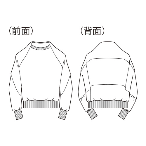 スウェットトップス