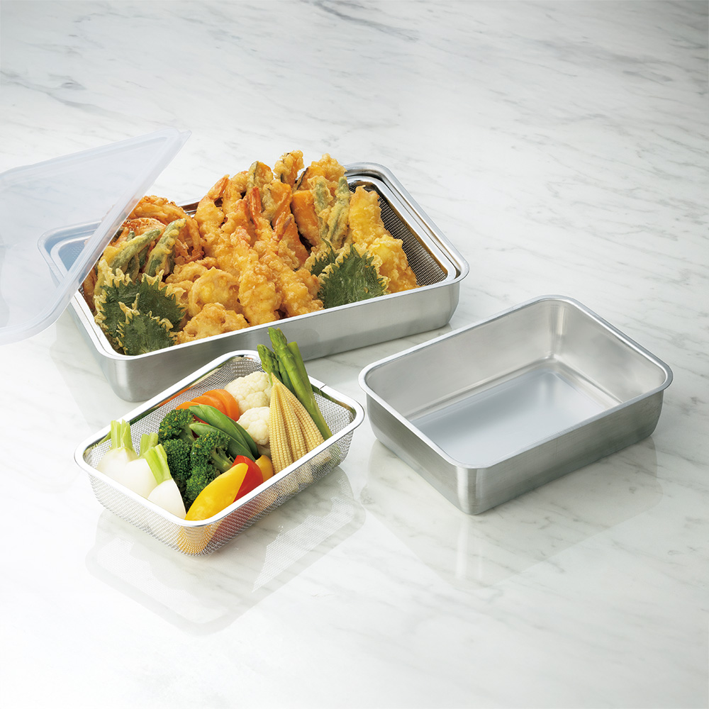 下ごしらえバット･ザル2サイズセット