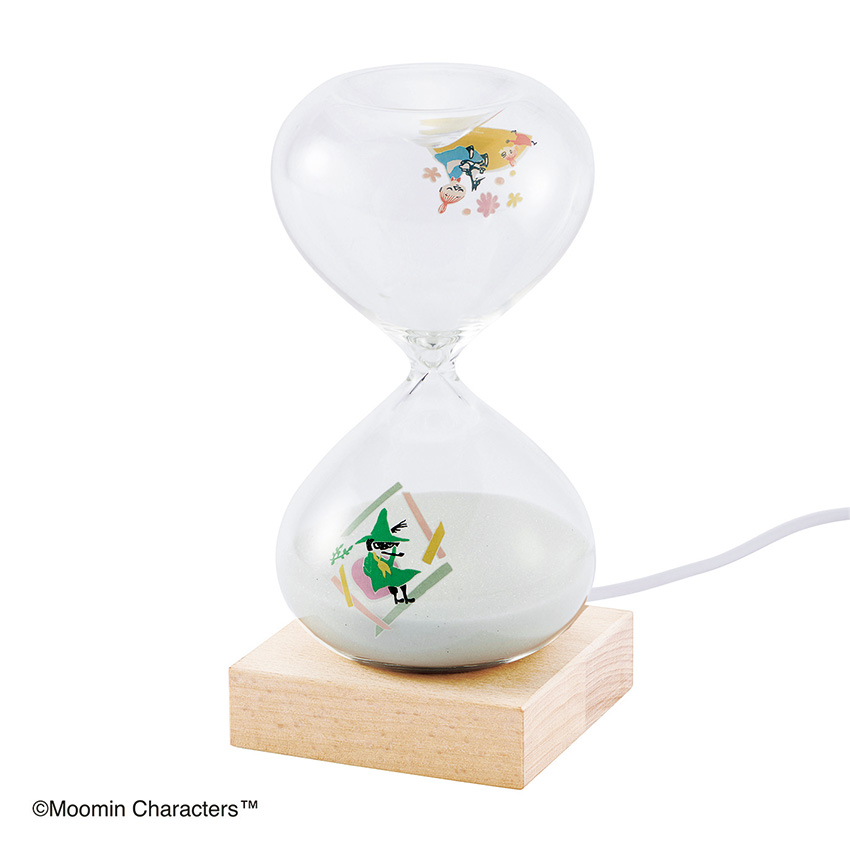 ムーミン 砂時計15分計／LEDライト付
