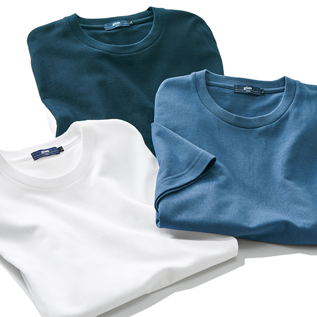 綿麻交編・清涼Tシャツ