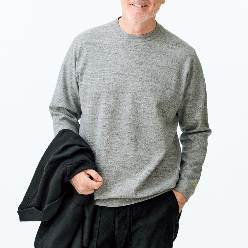 9.5オンス・ストレッチフライス長袖Tシャツ