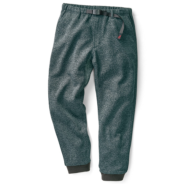 ボンディングニットフリースナローリブパンツ