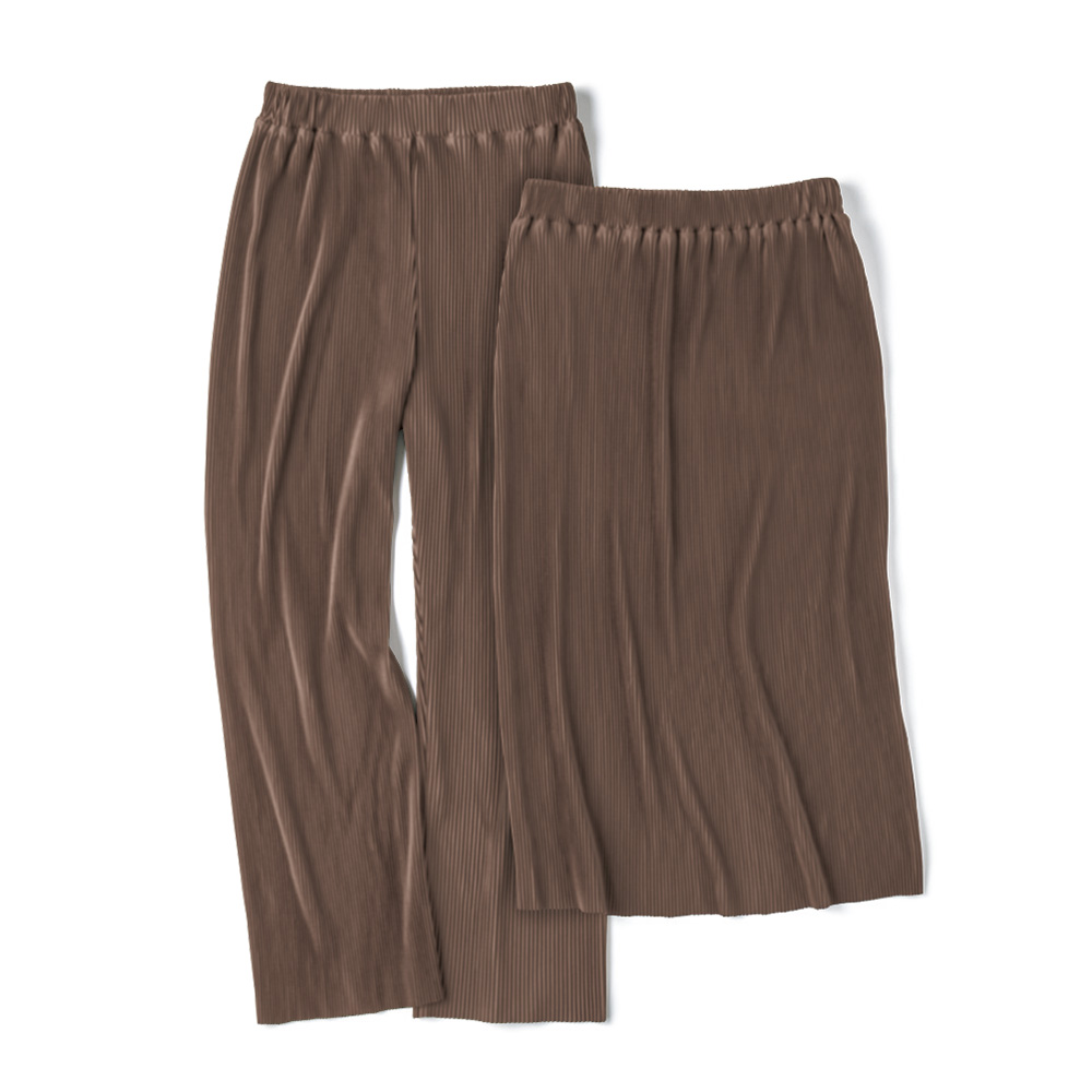 プリーツジャージーパンツ＆スカート
