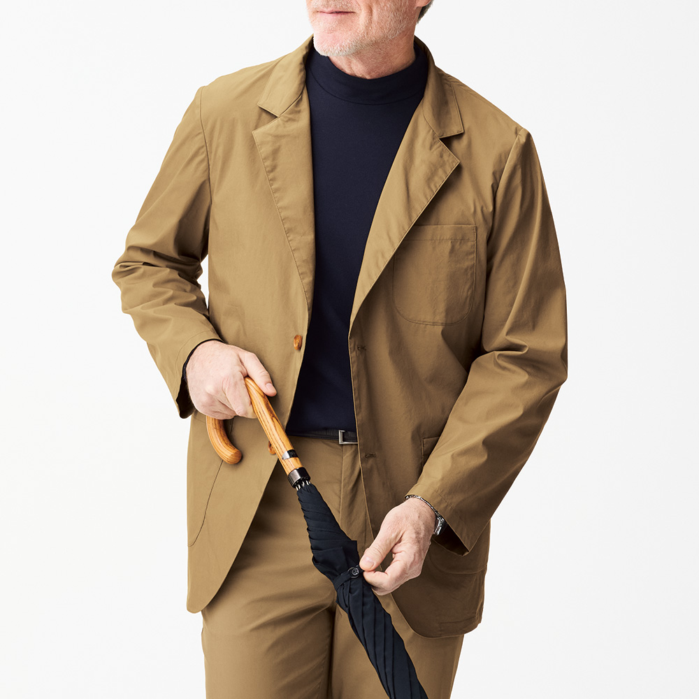 防汚･ストレッチ テーラードジャケット