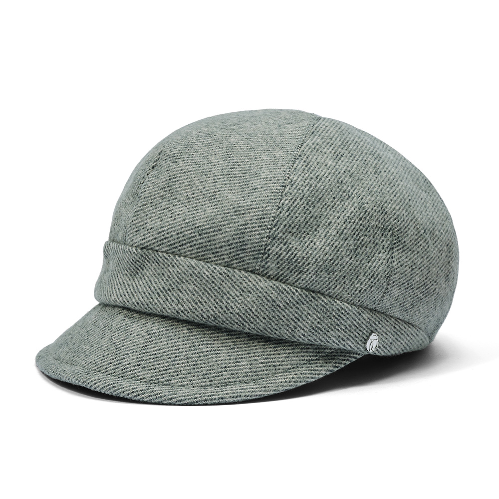 コットン混起毛キャスケット