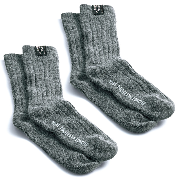 ナチュラリーアンゴラクルー／同色2足セット