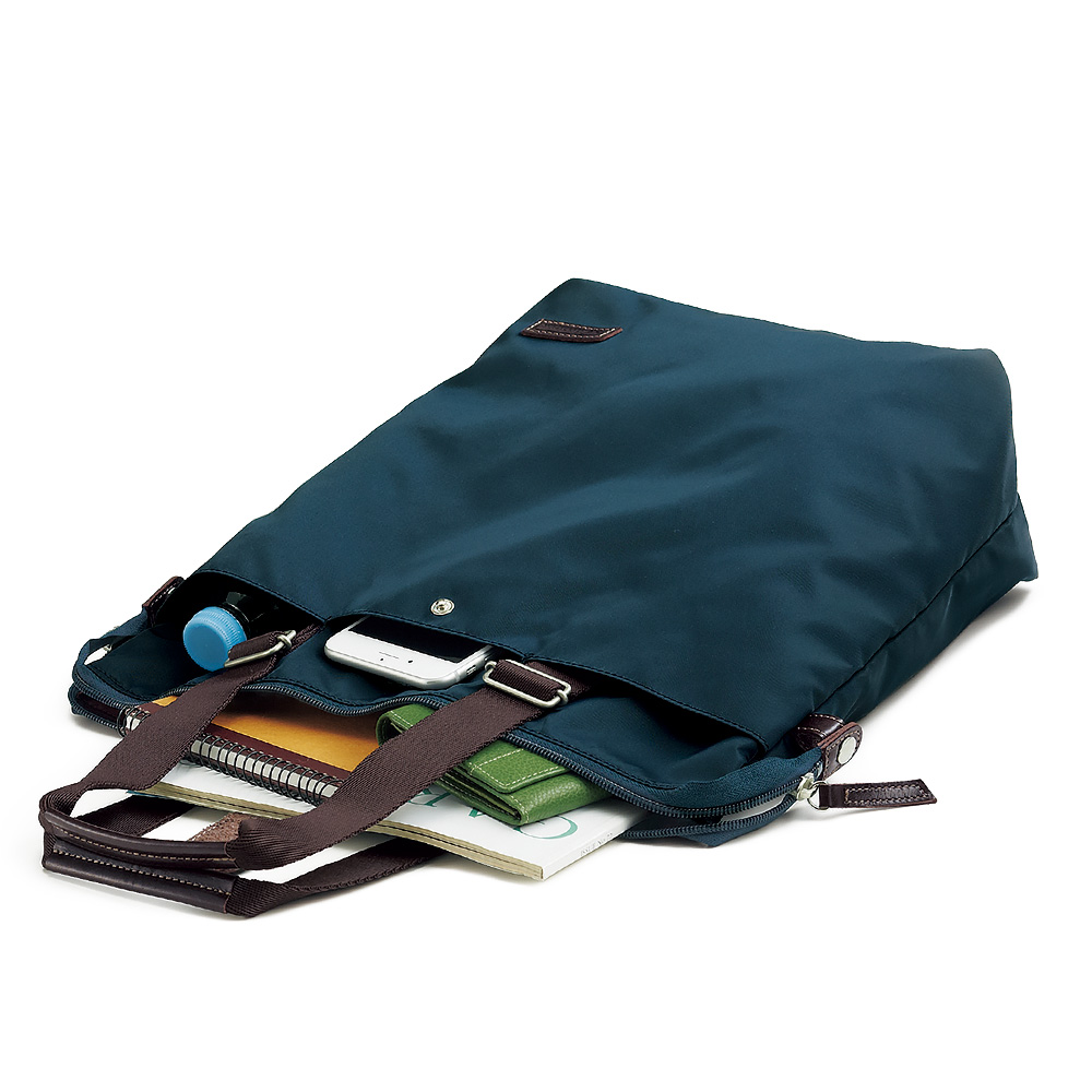 畳める2ウェイトートバッグ／男女兼用