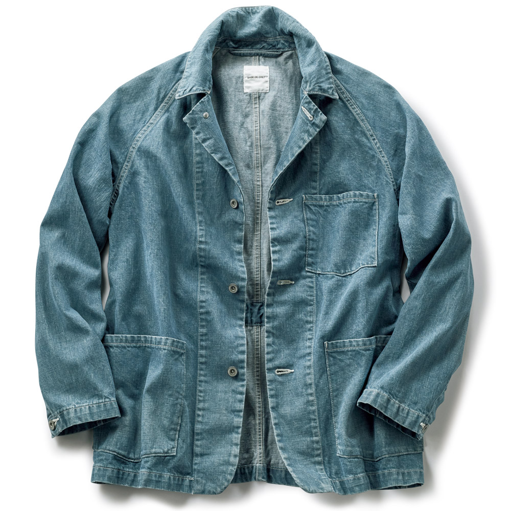 ジンバブエコットン･デニムカバーオール