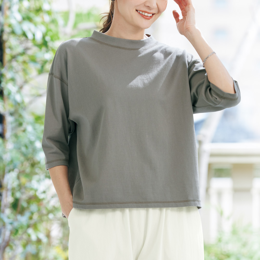 五分袖Tシャツ