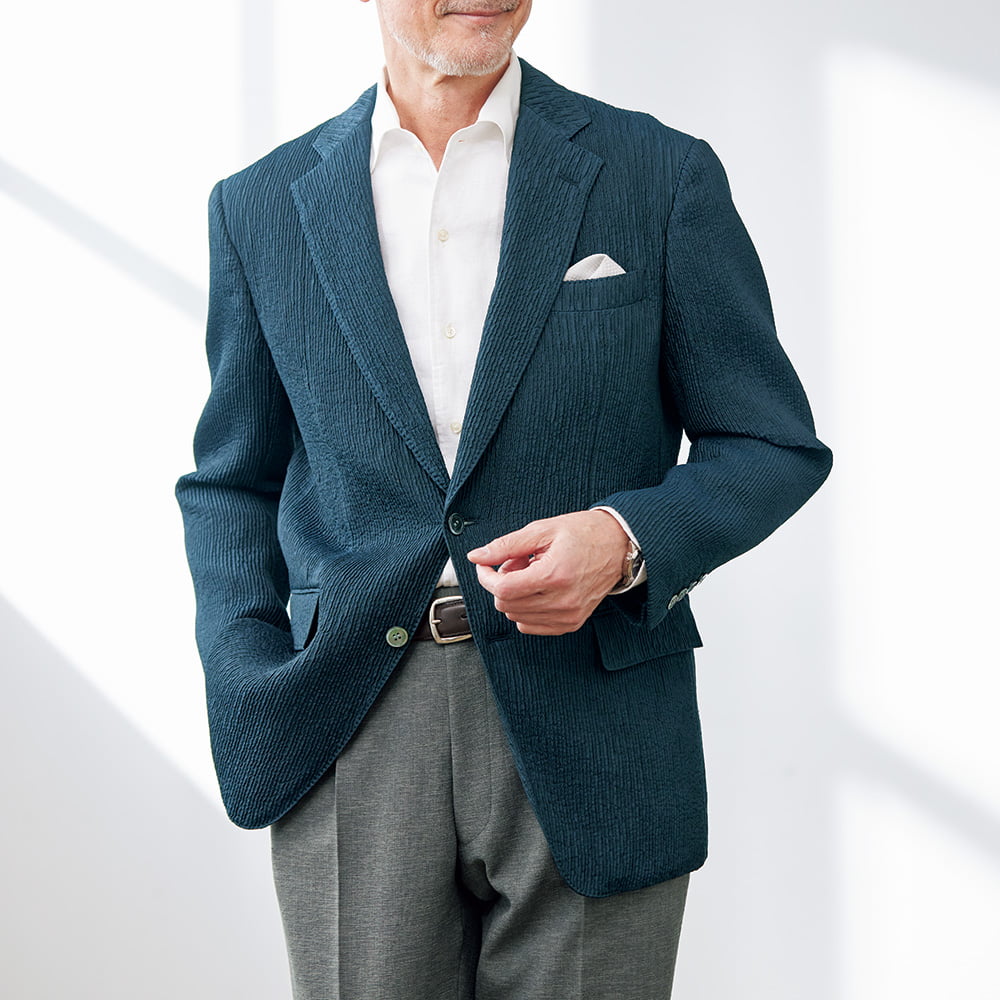 西陣織･ふくれ織りジャケット