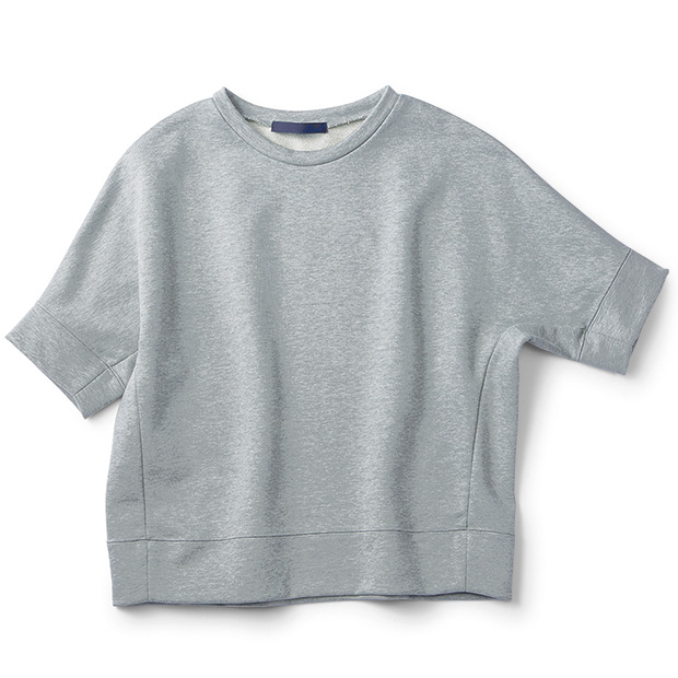 コットン裏毛プルオーバー