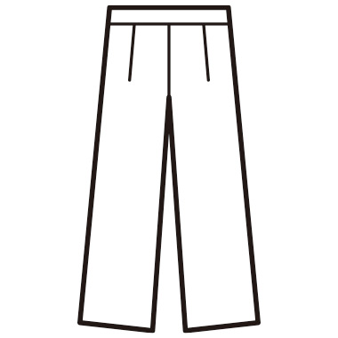 とろみワイドパンツ