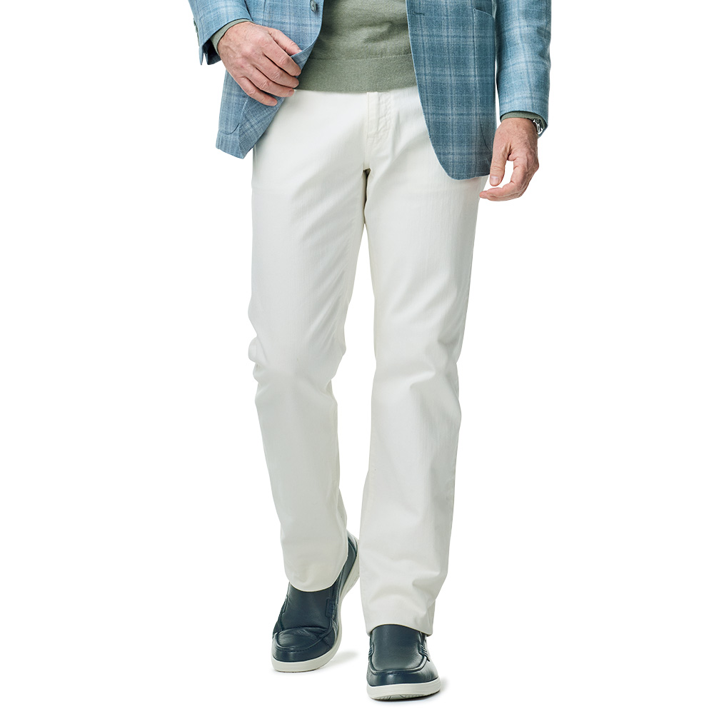 鹿革の軽量ウォーキングスリップオン