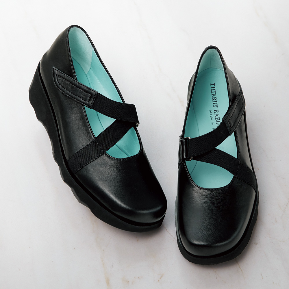 3E･ラムレザーストラップシューズ