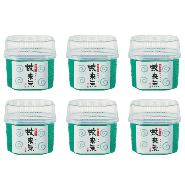虫よけジェル「蚊来無（カコーン）」180g×6個セット
