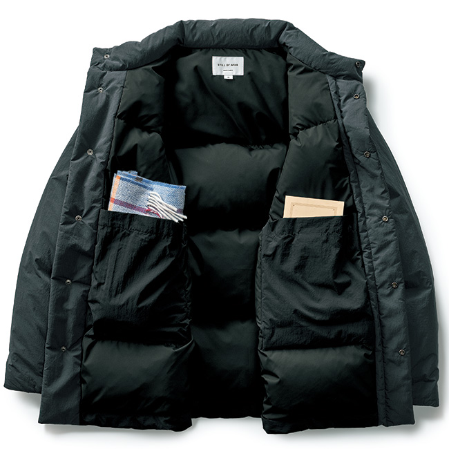 日本製撥水軽量ダウンジャケット