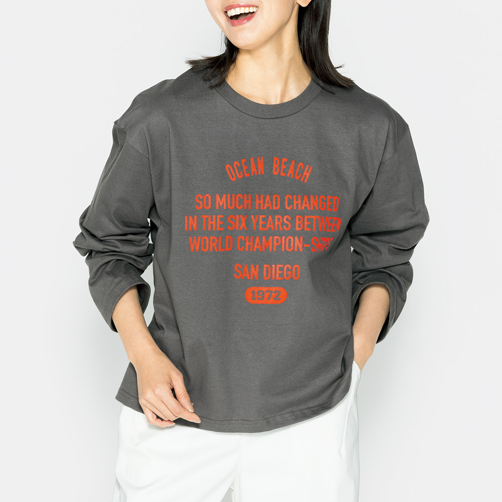 コットンプリントTシャツ／2色セット