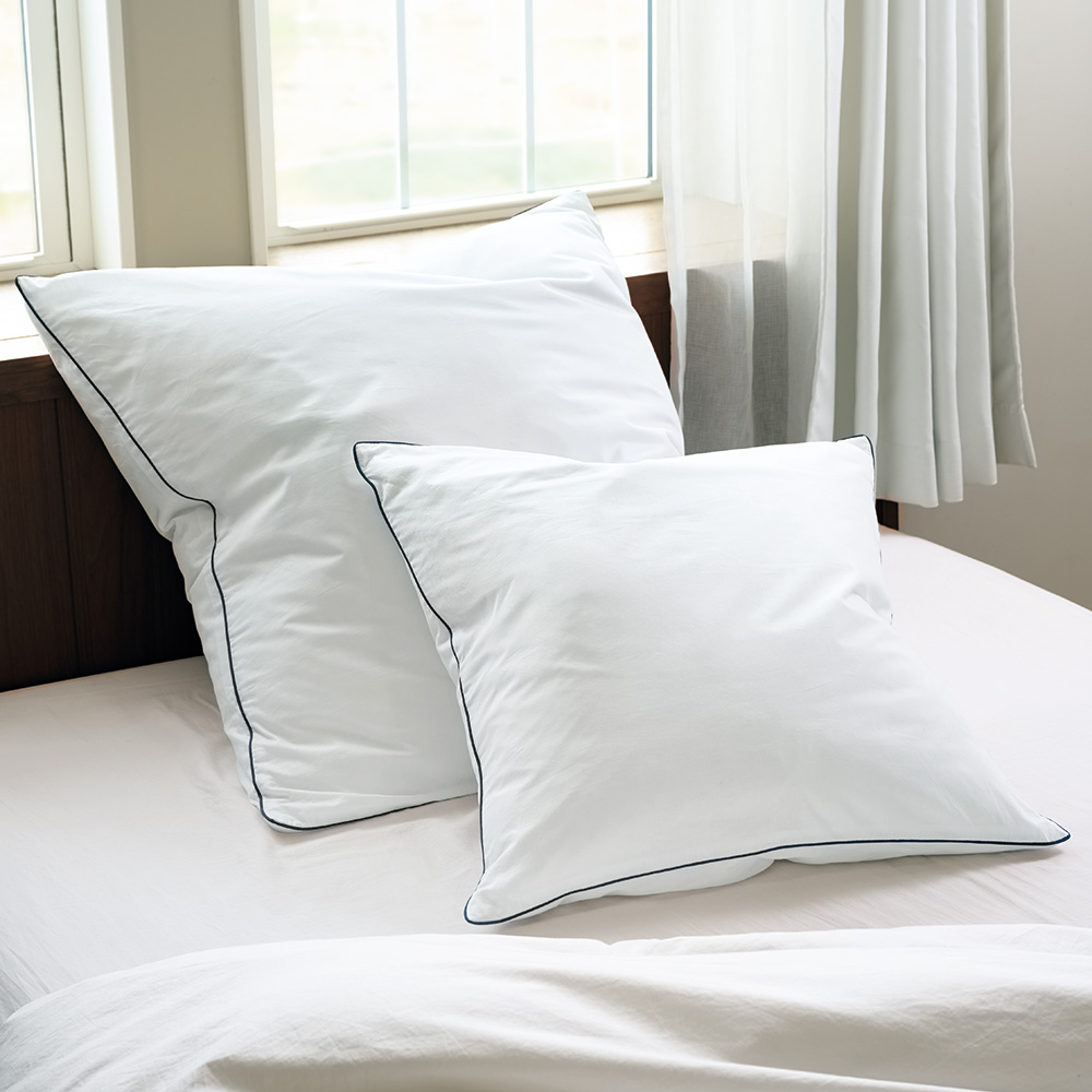 日本製ホテル仕様のリラックス羽毛枕2個セット