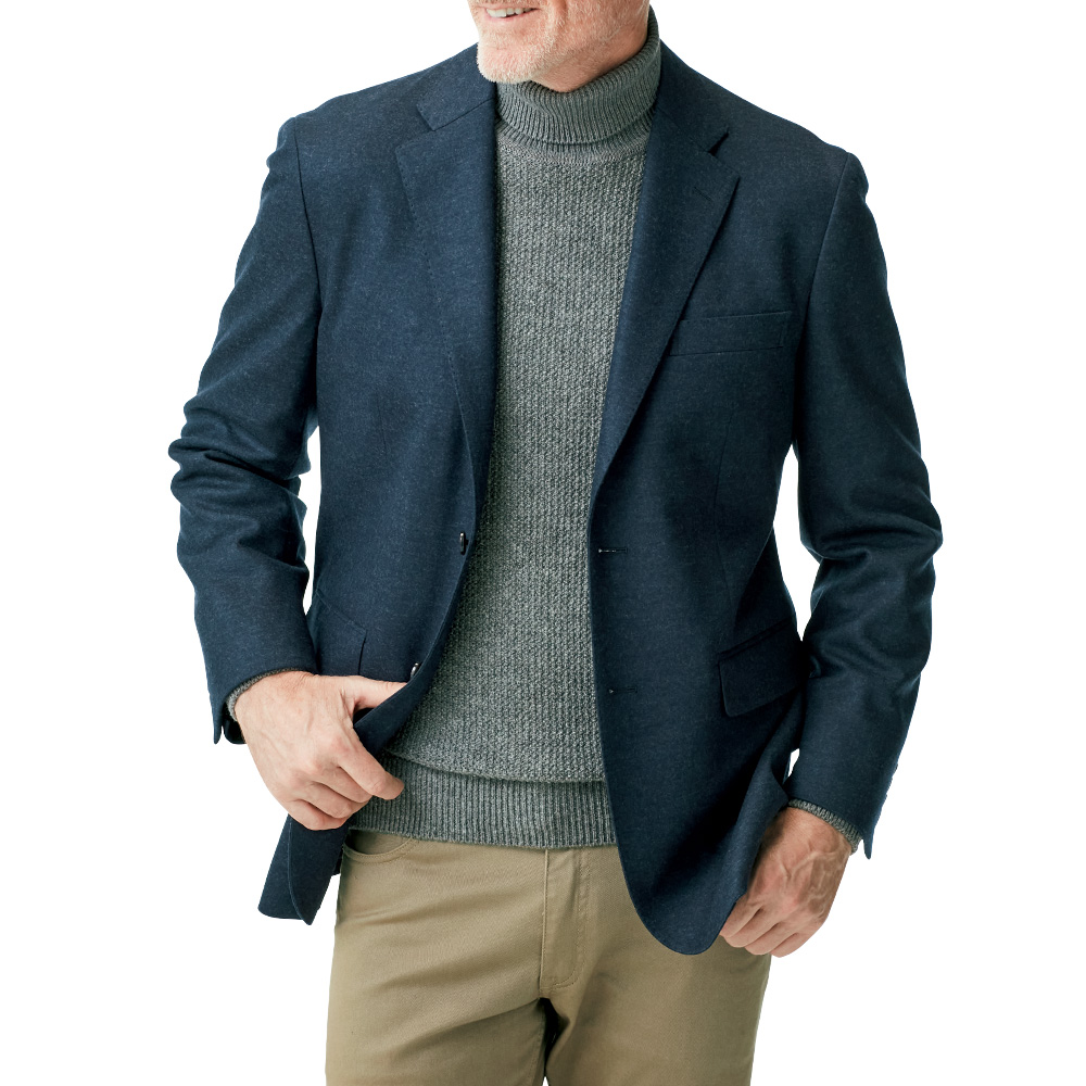 ラグログ フランネルジャージー テーラードジャケット ライトアップオンラインストア