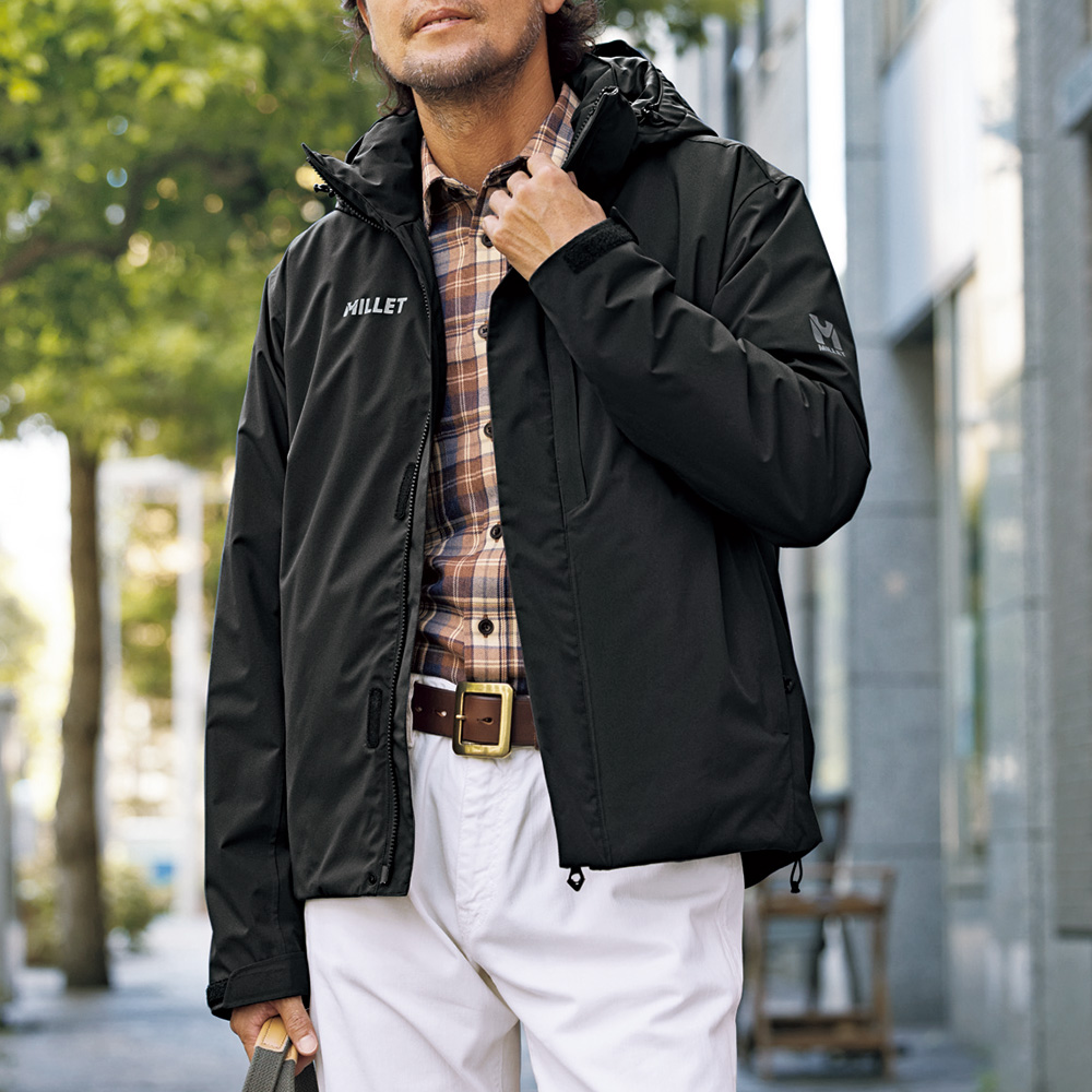 中わた入り軽量･防水ジャケット