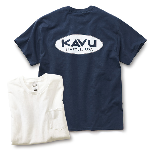 バックプリントポケットTシャツ／2色セット