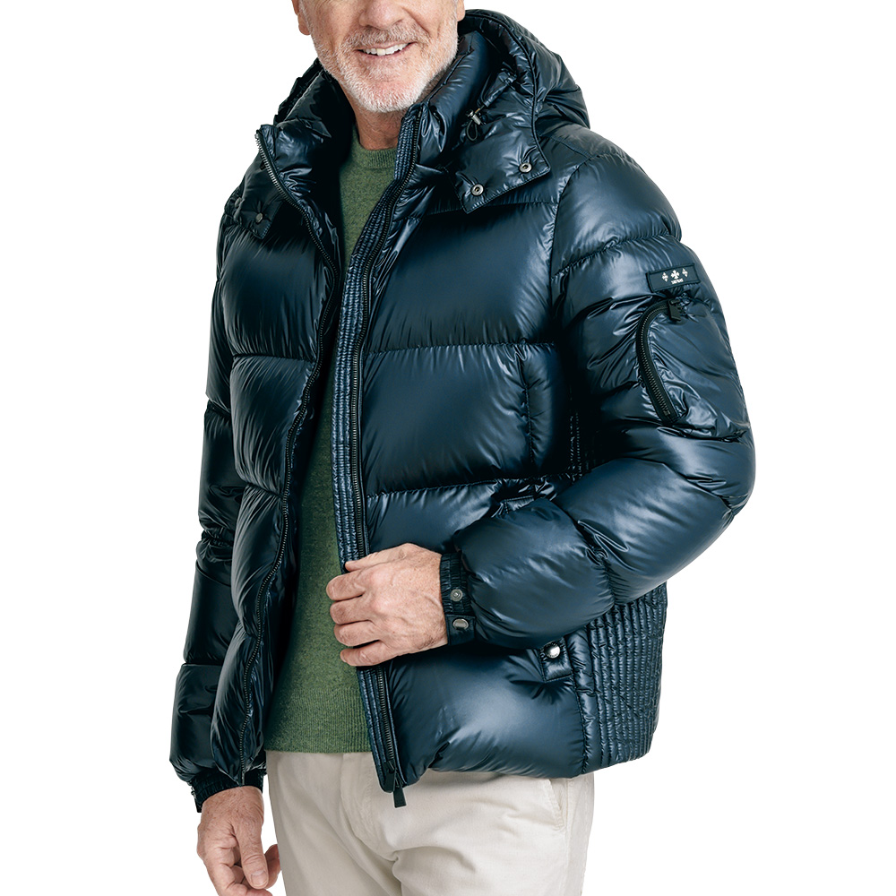 12ゲージ･ジーロンラムウールクルーネックセーター