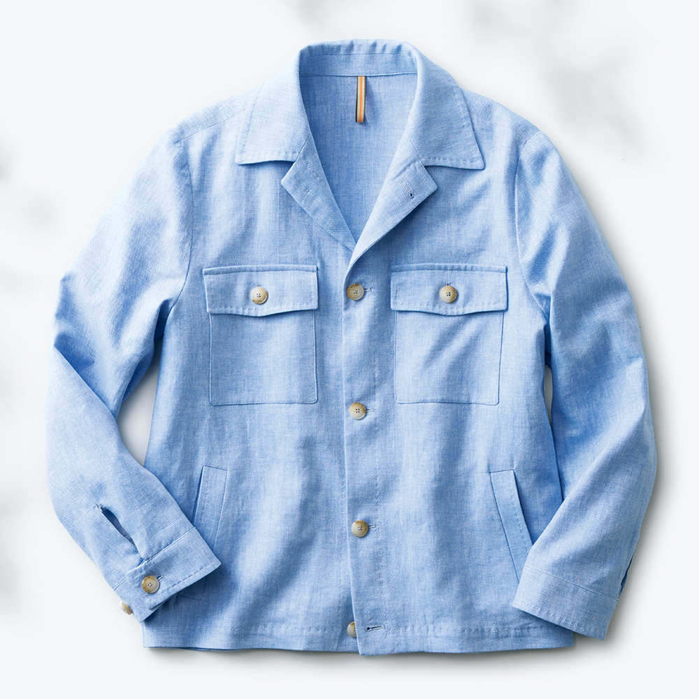 リネンコットンブルゾン