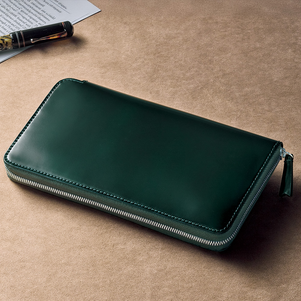 コードバン・ラウンドジップ・ロングウォレット