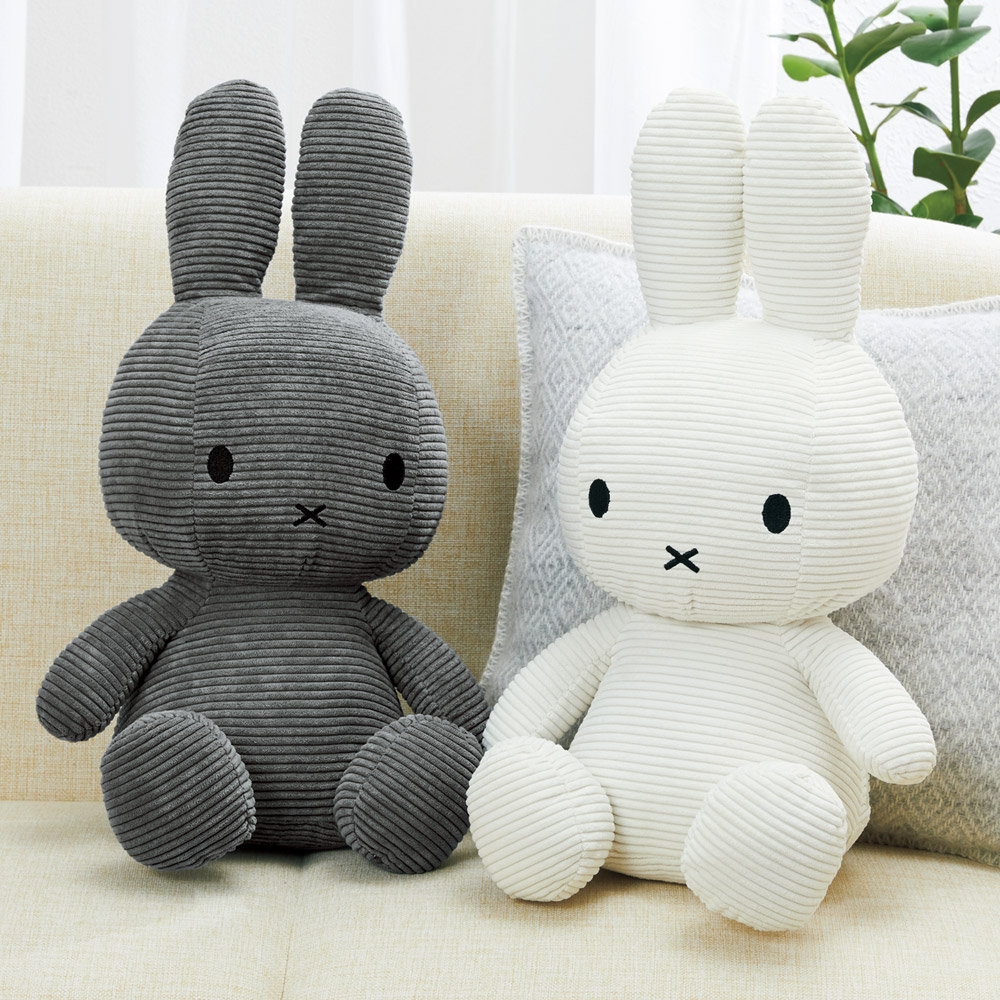 コーデュロイぬいぐるみ／ミッフィー