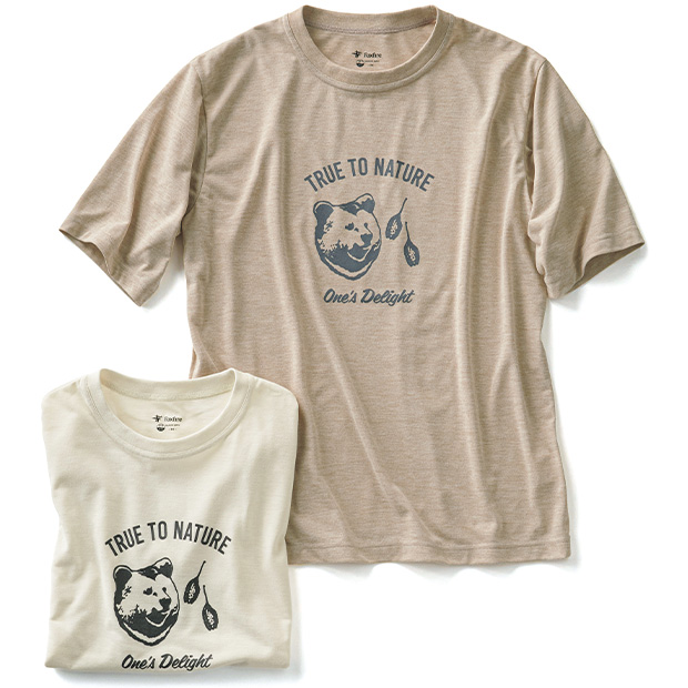 遮熱･デザインTシャツ／2色セット