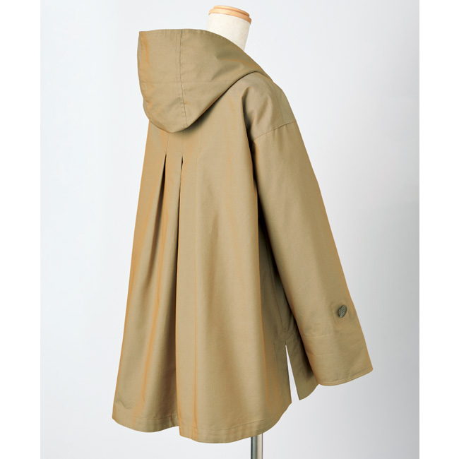 撥水シャンブレーコート