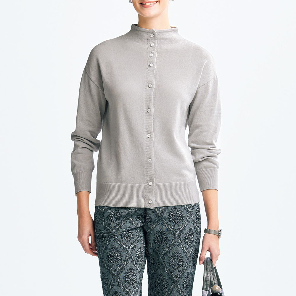 コットン2ウェイプルオーバー