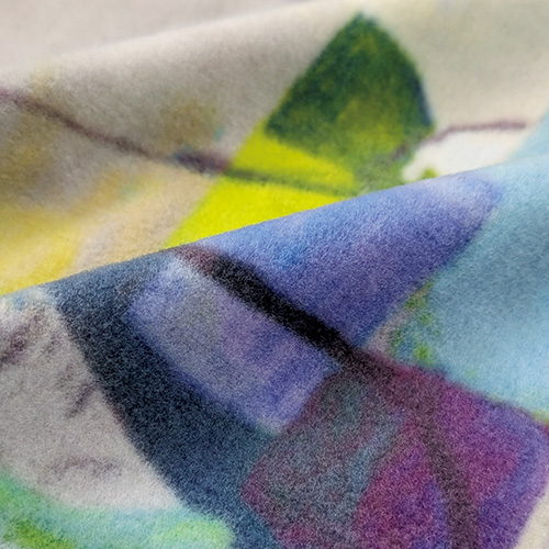 ボトルネックプリントプルオーバー