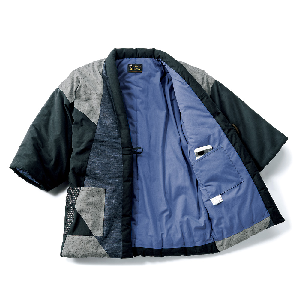 切り替え・あったか洒落半纏