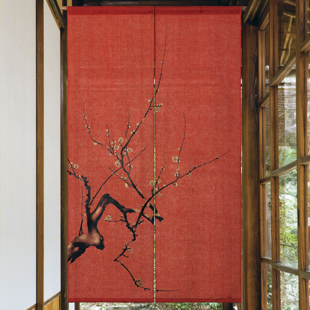 漆染のれん／梅