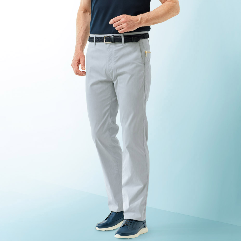 多機能らくあき･クールマックスピケストレッチパンツ