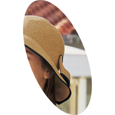 デザインリボンペーパーハット