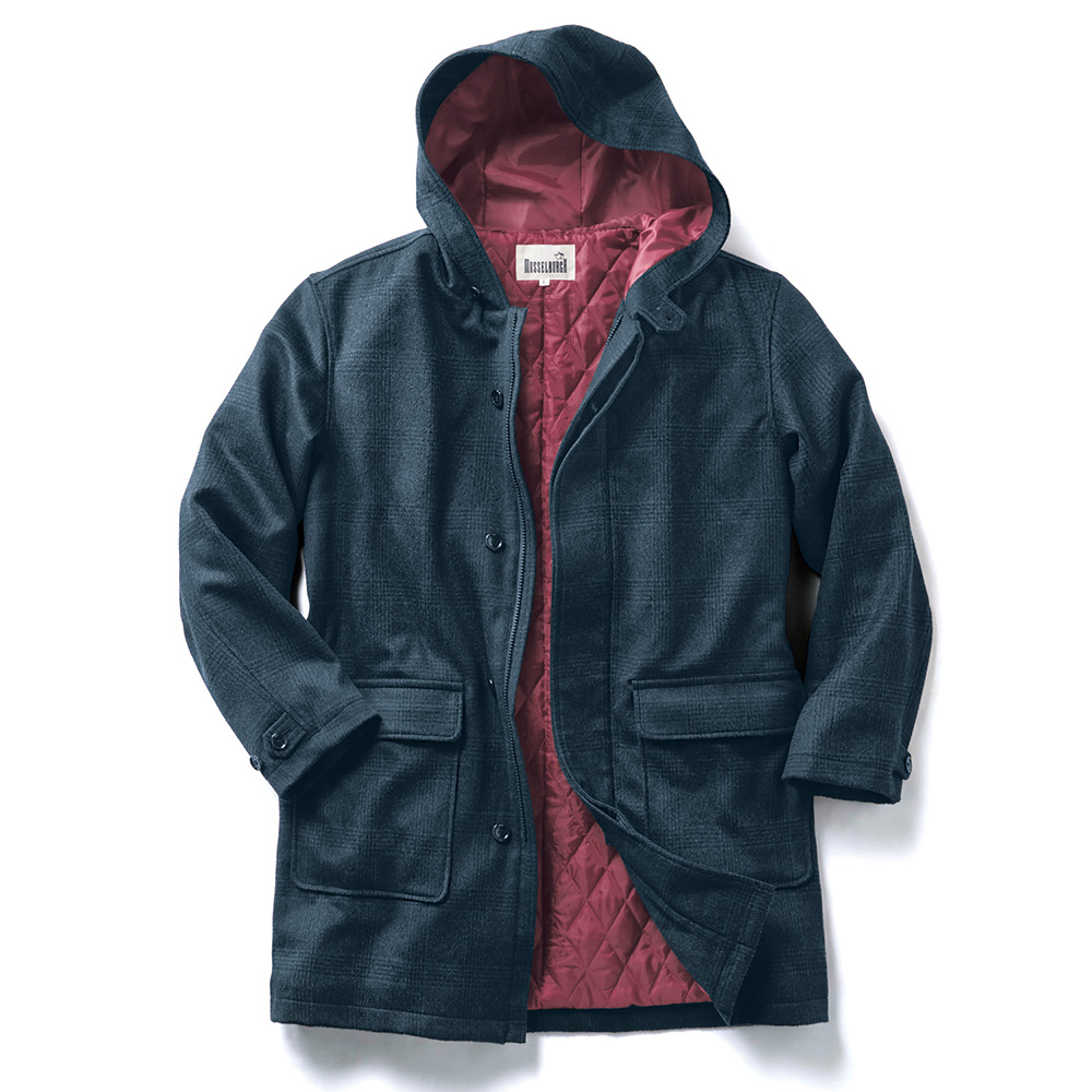 MUSSELBURGH マッセルバラ ボタンダウン ウールコート MUSSELBURGH マッセルバラ ボタンダウン ウールコート