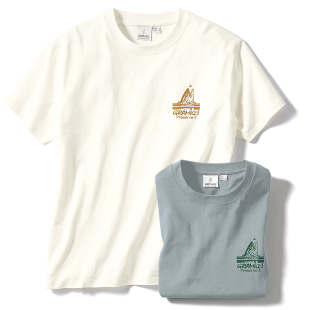 グラフィックTシャツ2色セット／トラウト