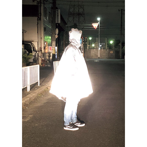 全身反射ポンチョ