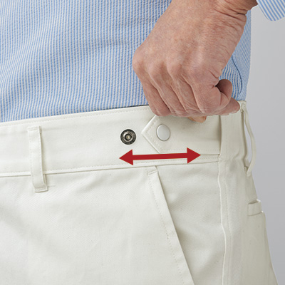 ナノウィングツイル･お出かけイージーストレッチパンツ