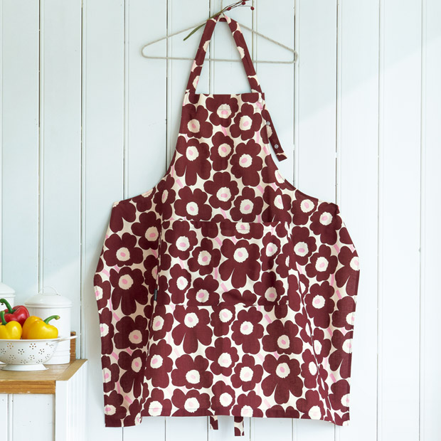 ウニッコ柄エプロン