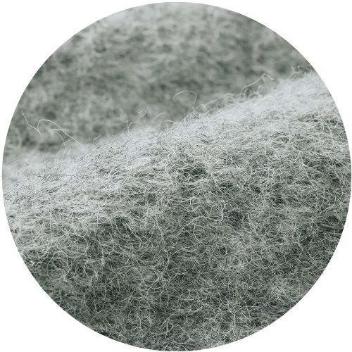 スライバーニットショートコート