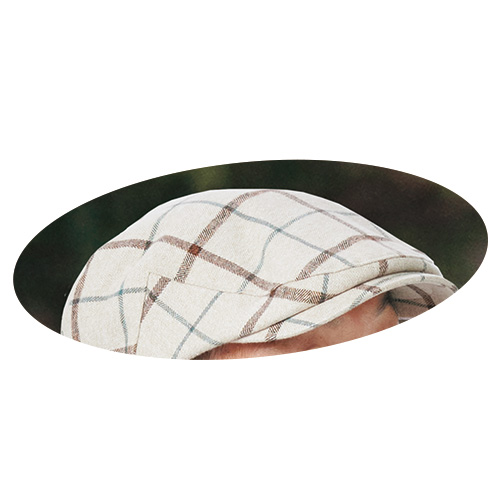 起毛コットンのハンチング